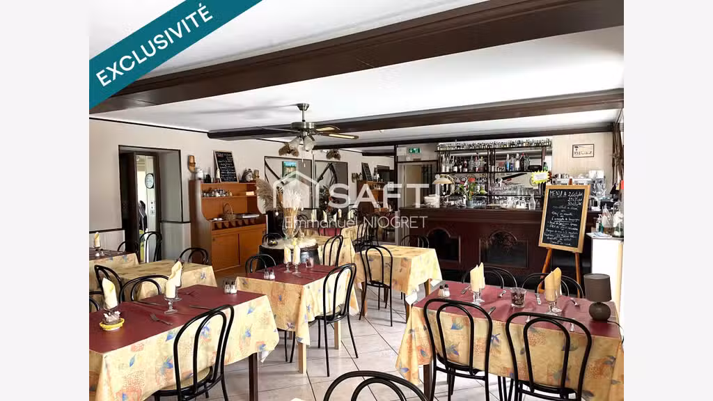 Bel hôtel restaurant totalement équipé à Saulieu