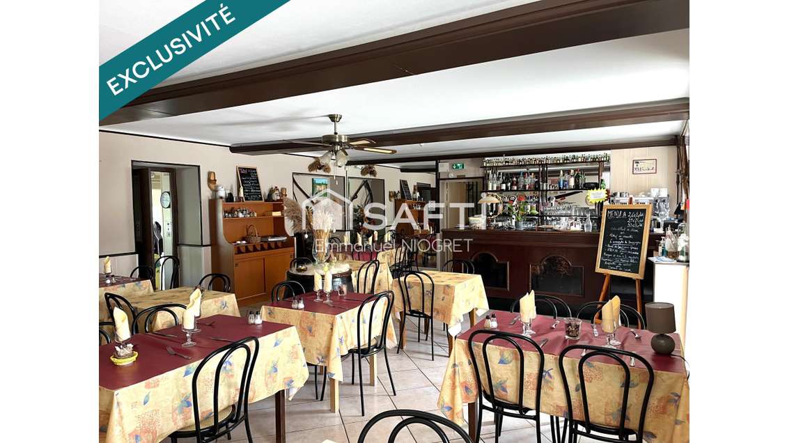 Bel hôtel restaurant totalement équipé à Saulieu