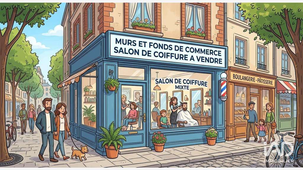 AV murs et fonds salon coiffure empl N°1 Voreppe