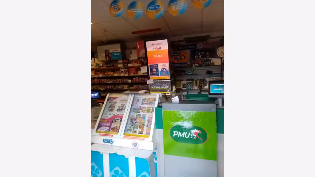 Vente loto tabac presse PMU sur Basse Terre
