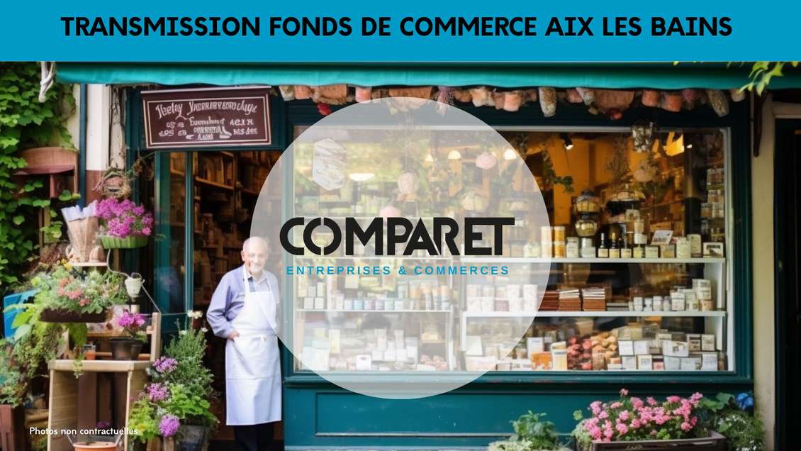 Vente commerce dans zone piétonne d'Aix-les -Bains