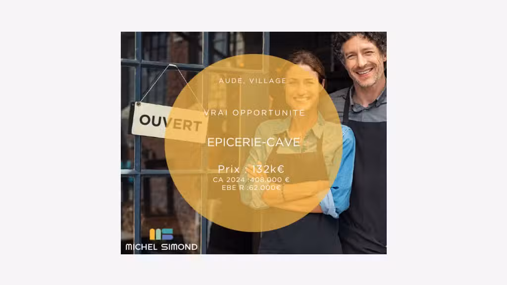 Vente épicerie multi-activités à Carcassonne