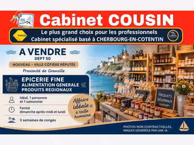 Vente FDC alimentation générale prox de Granville