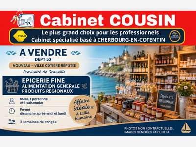 Vente FDC alimentation générale prox de Granville