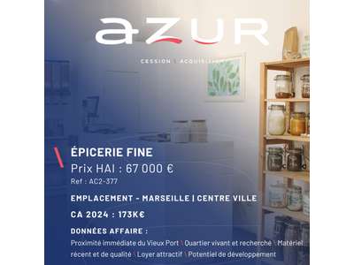 Vente Alimentation à Marseille