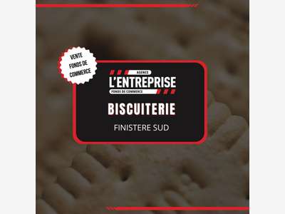 À vendre Biscuiterie artisanale en Finistère Sud