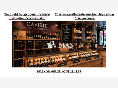 Vente caviste de quartier en hypercentre de Rouen