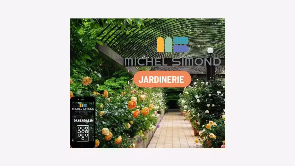 Vente jardinerie fleuriste sur un axe passant 66