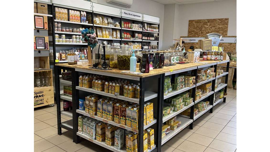 À céder magasin bio idéal pour personne seule 21
