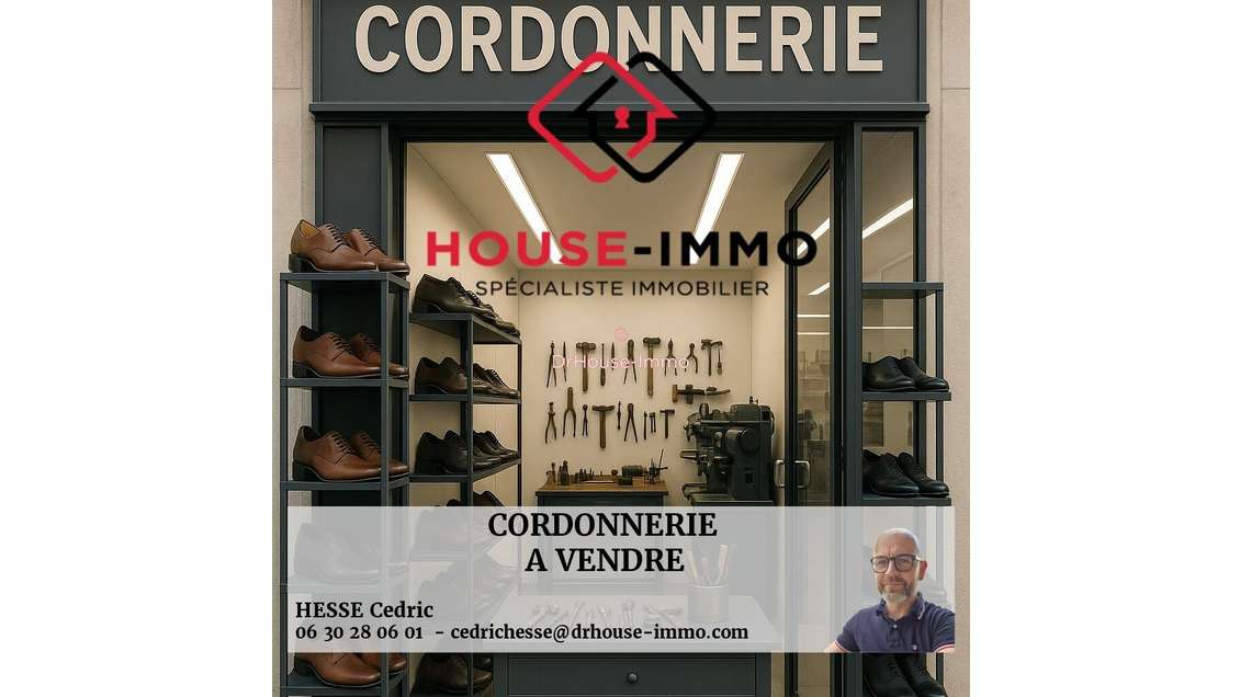 Vente cordonnerie en ccial Saint Gildas des Bois