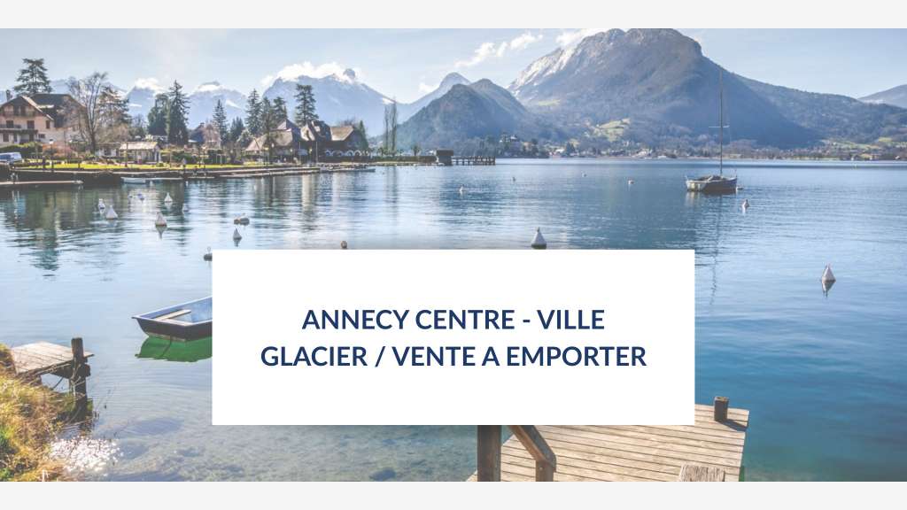 A vendre glacier crêperie sur le bassin annécien