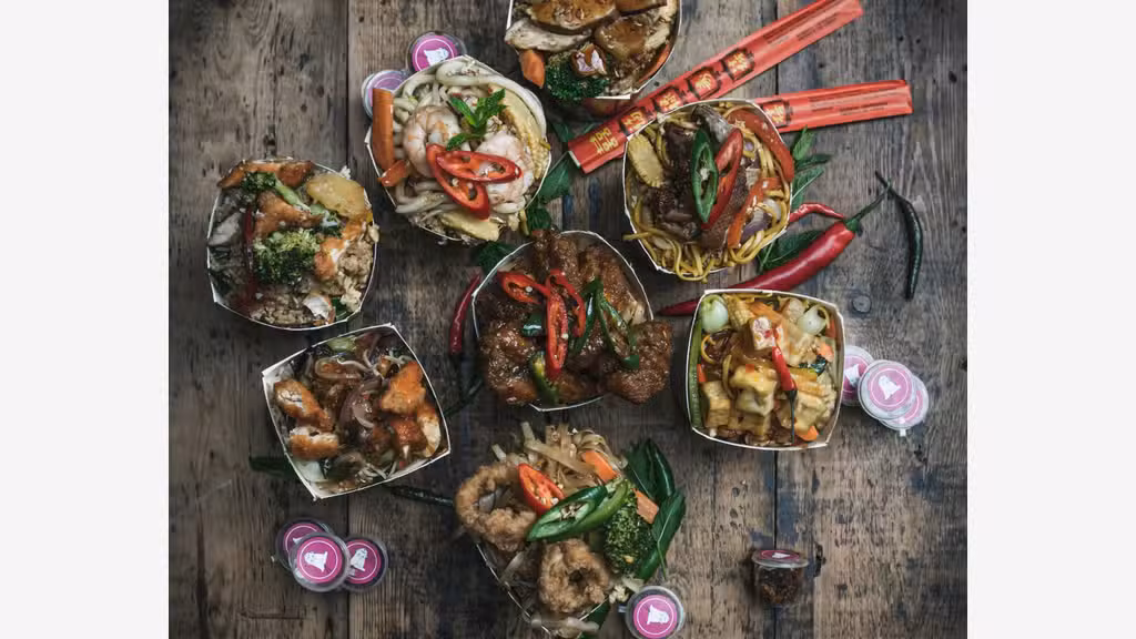 AV fast food asiatique emplacement premium Antibes