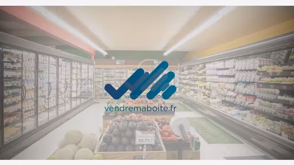 Commerce artisanal de produits gourmets avec
