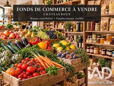 Cède FDC Alimentation à Châteauroux empl attractif