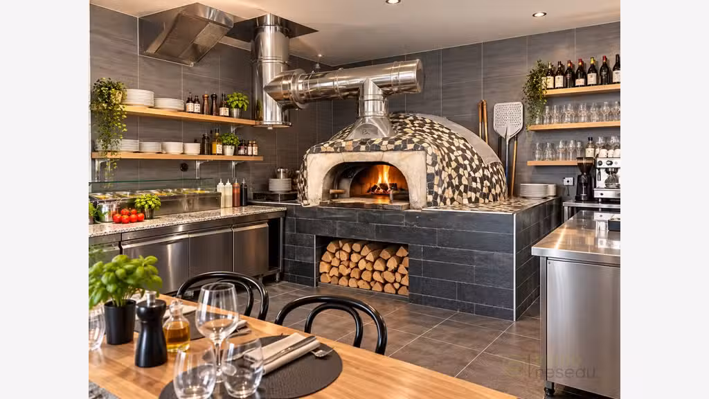 AV pizzeria 30 couverts à Chaumont-en-Vexin 