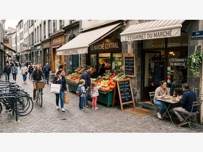 Cède épicerie avec restauration à Clermont Fd