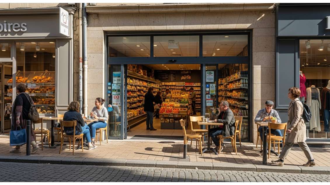 Epicerie avec restauration hyper centre Clermont