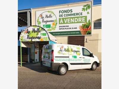 A vendre commerce bio clé en main à Forcalquier