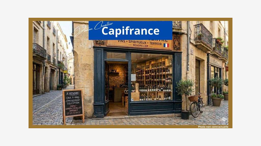FDC caviste à vendre au coeur de Montpellier (34)