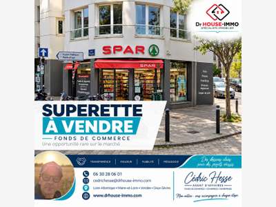 Supérette à vendre sur emplacement N1 à Nantes