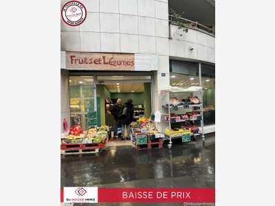 Vente magasin de fruits et légumes à Paris 75010
