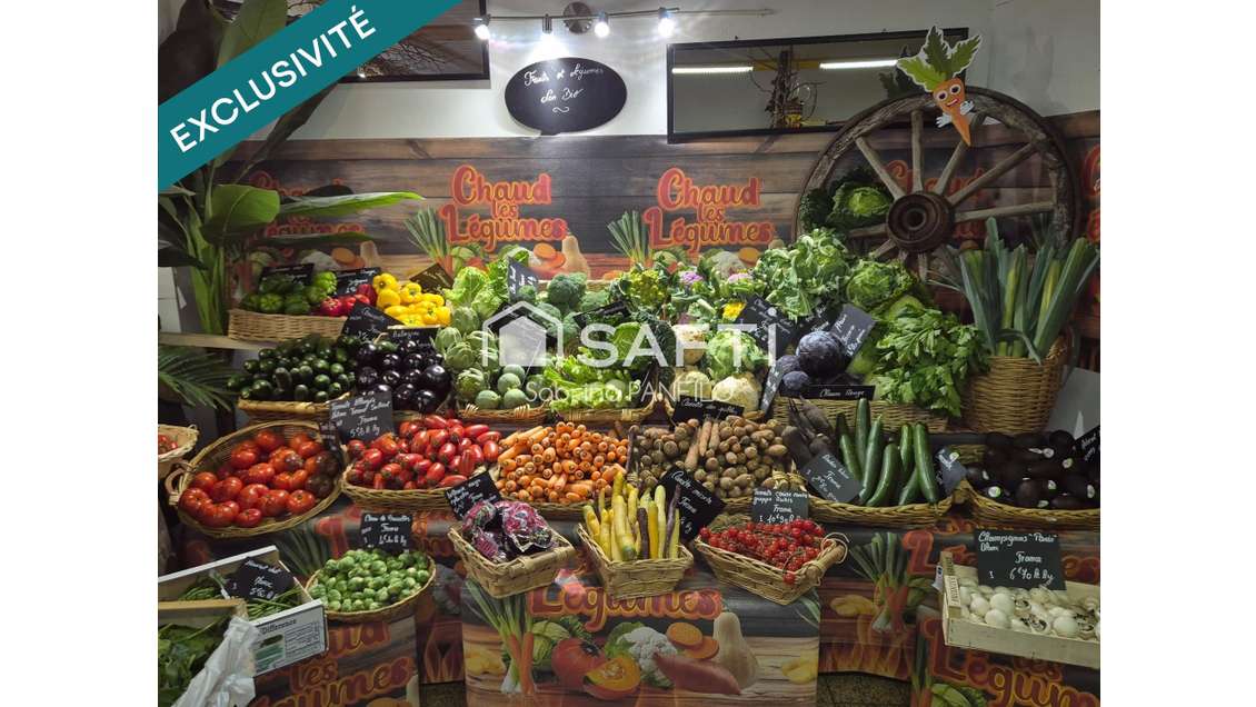 Vente magasin en centre ville de Poligny