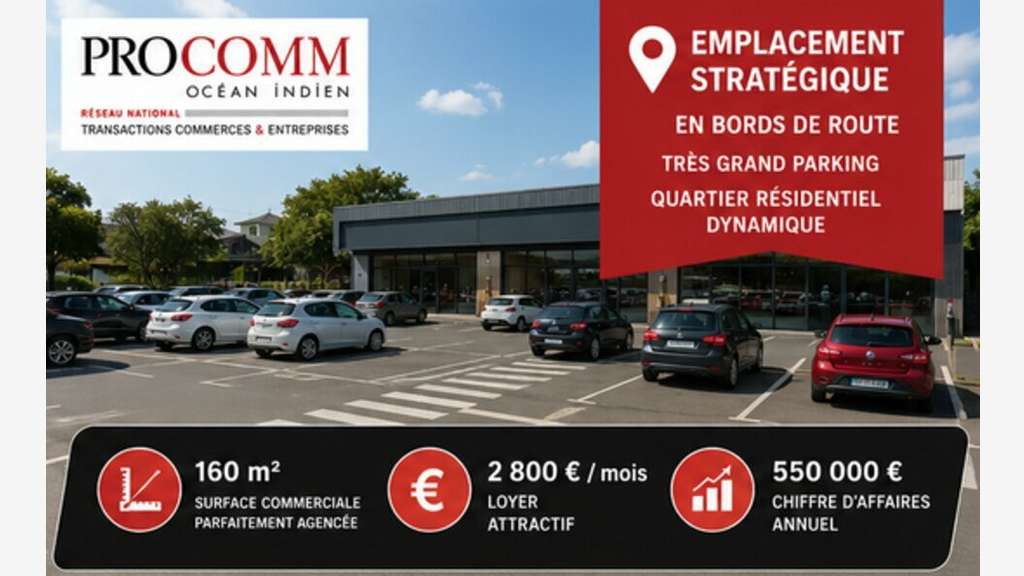 Epicerie multi activités à vendre à Saint-Pierre