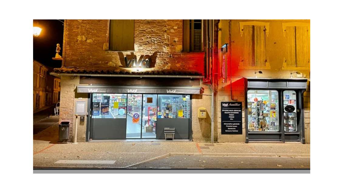 Vente supérette VIVAL à Auvillar(82)