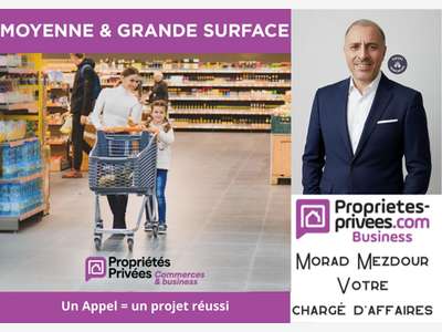 Vente fonds de commerce supermarché à Tourcoing