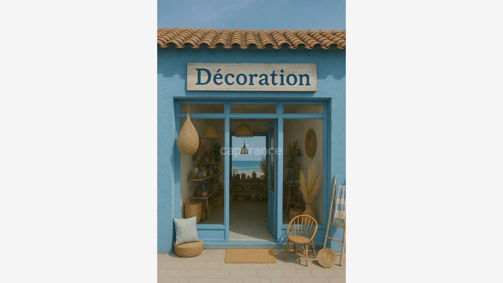 Boutique de décoration et maison à vendre Lacanau