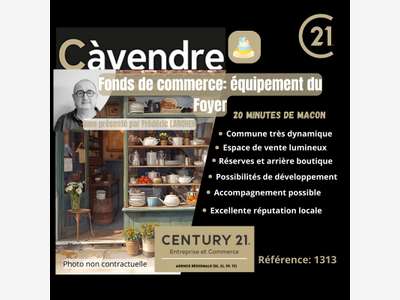 Vente FDC culinaire et arts de la table à Macon