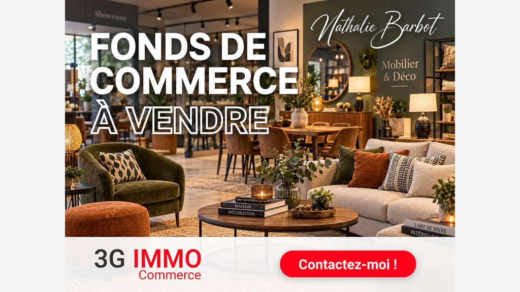 Vente FDC mobilier et décoration rentable à Reims