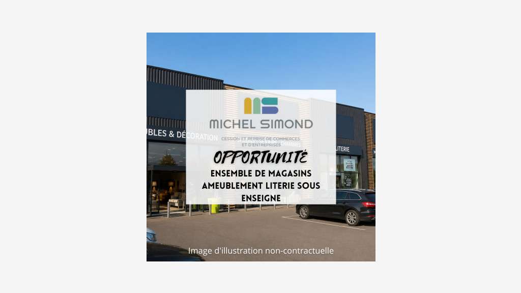A vendre ensemble de magasins ameublement literie