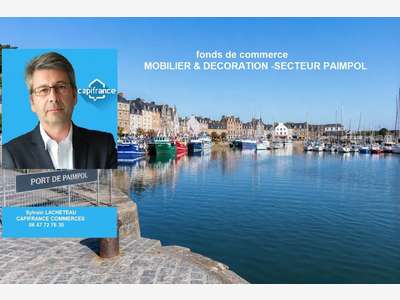 Vente FDC mobilier & décoration secteur Paimpol
