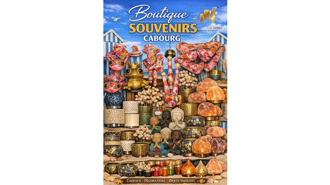 Vente FDC boutique cadeaux empl N°1 à Cabourg