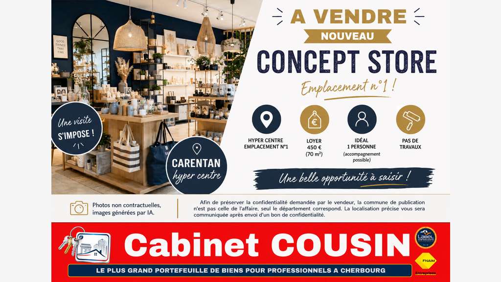 A vendre crêperie idéale couple à Carentan