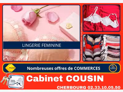 Vente boutique lingerie féminine en Centre Manche
