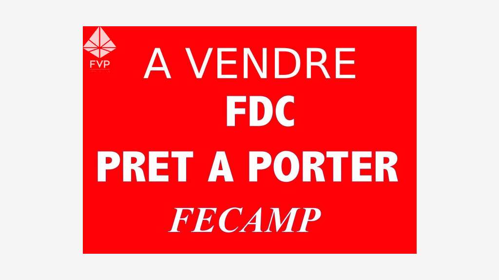 A vendre FDC prêt à porter  à Fécamp