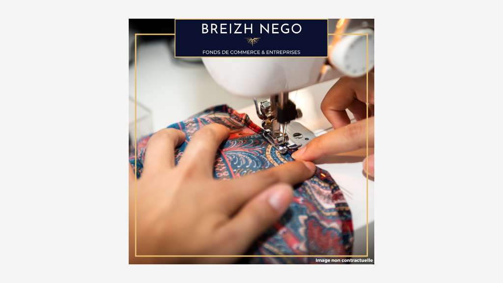 Vente atelier de couture haut de gamme Morbihan
