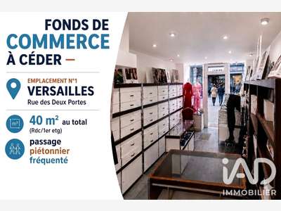 Vente boutique lingerie à Versailles empl N°1