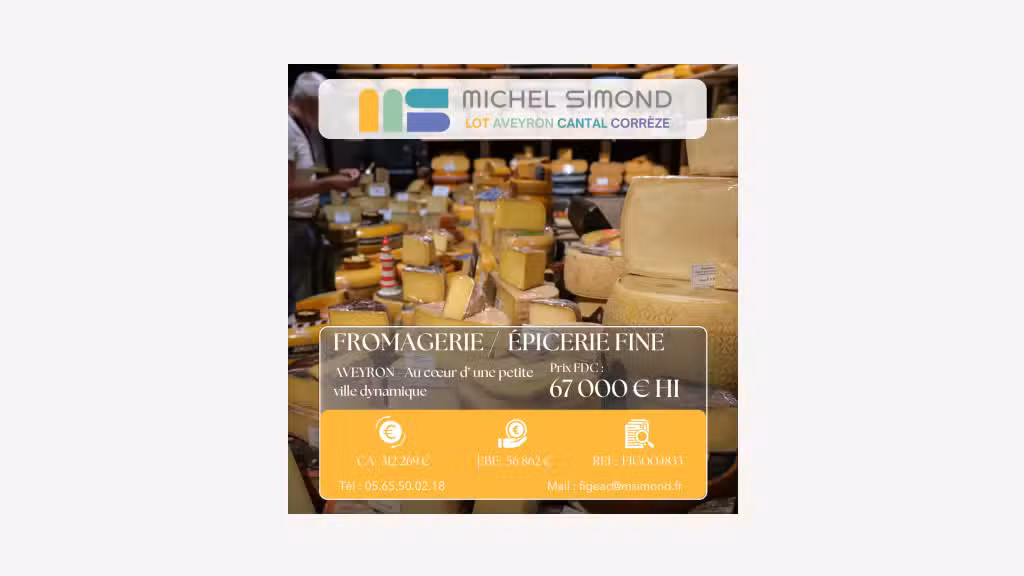AV belle fromagerie épicerie fine village Aveyron