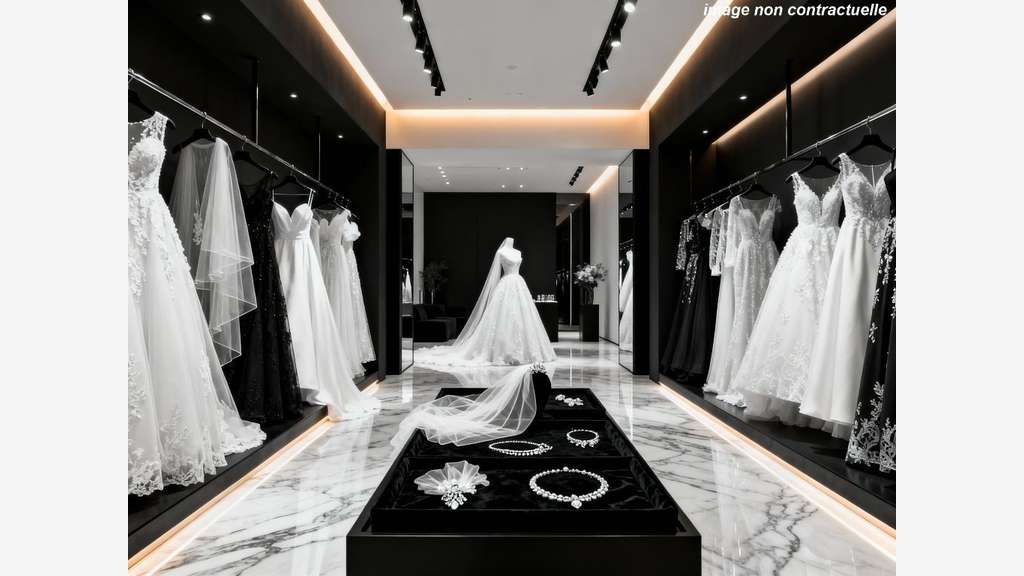 Vente FDC robes de mariées empl. N°1 Drôme