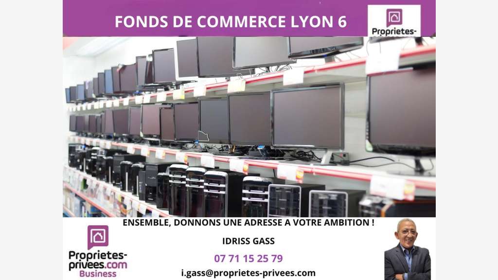 Vente FDC informatique téléphonie à Lyon 69006