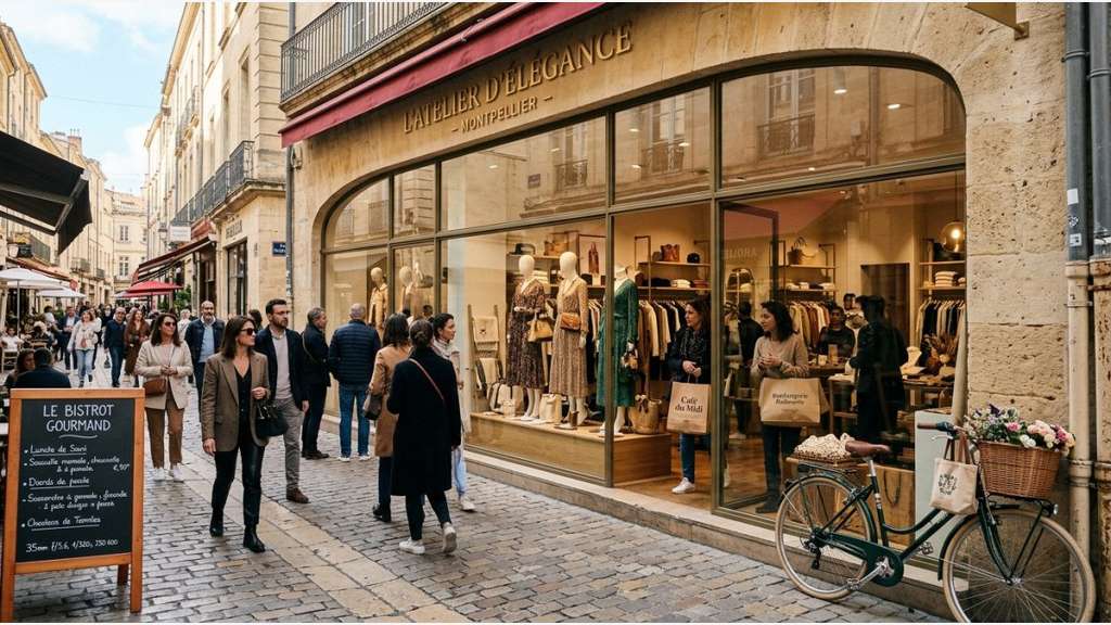 Vente magnifique boutique Montpellier centre N°1