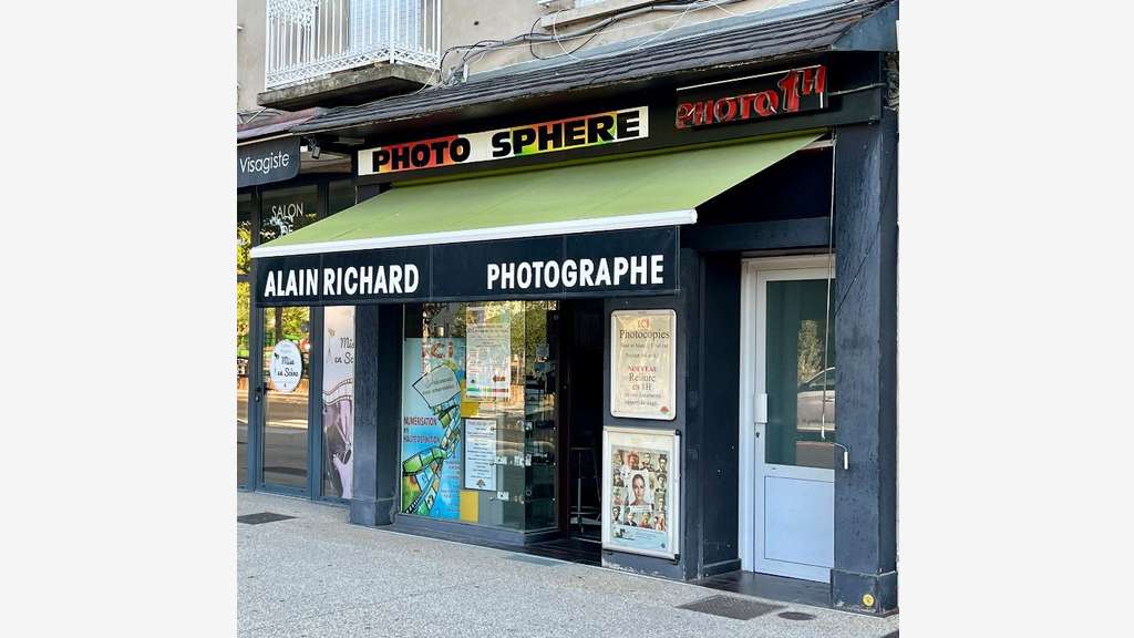 Vente commerce photographe réputé Romans sur Isère