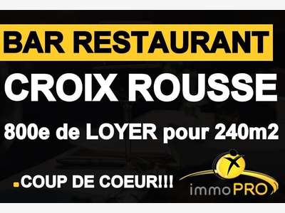 Vend magnifique bar restaurant à Lyon Croix Rousse