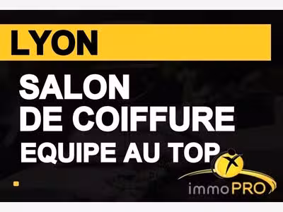 Vente magnifique salon de coiffure empl 1bis Lyon