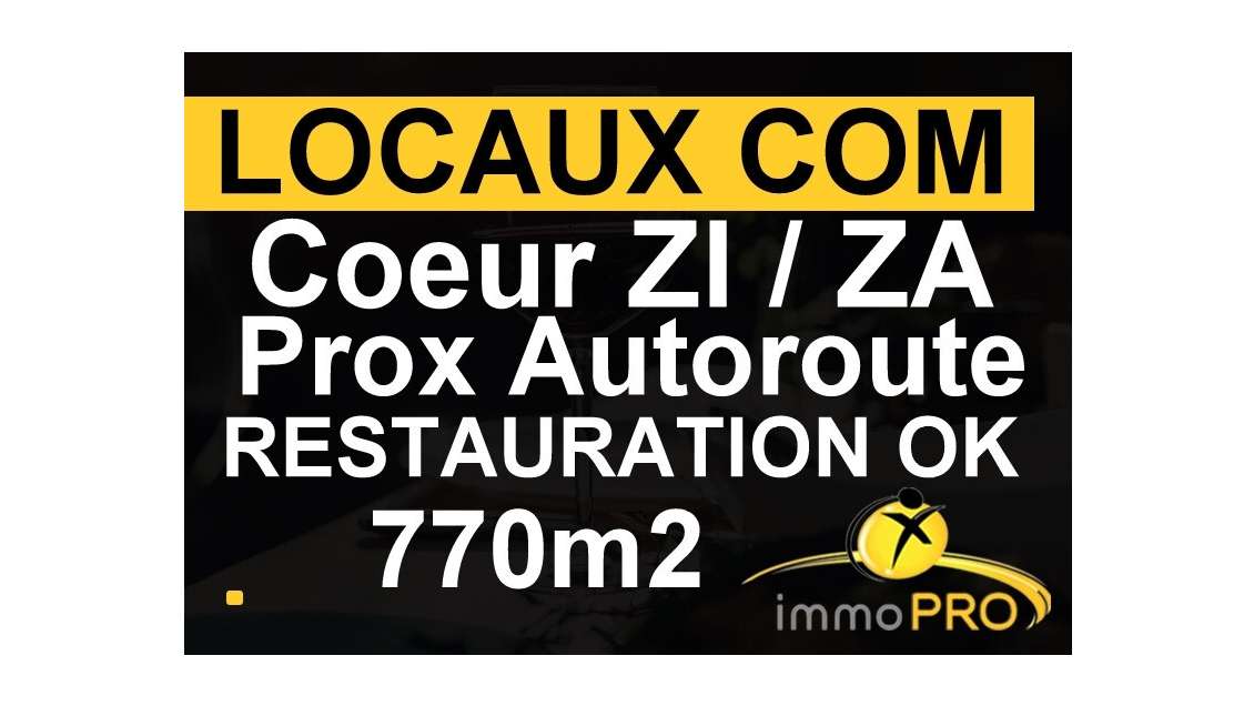 Vend murs commerciaux de 776m² à Villefranche