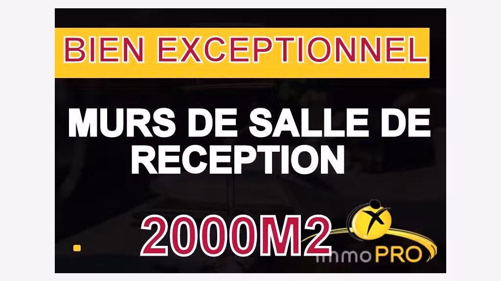 AV murs et fonds salle de réception 20 mn de Lyon