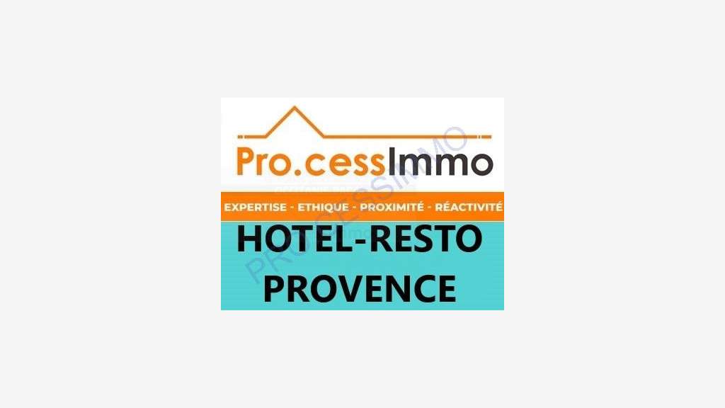 Vente murs et fonds hôtel restaurant en Provence